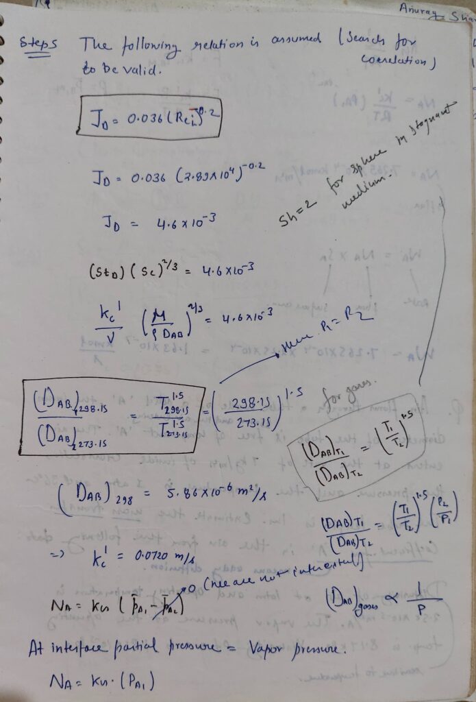 Analogies between Heat and Mass Transfer