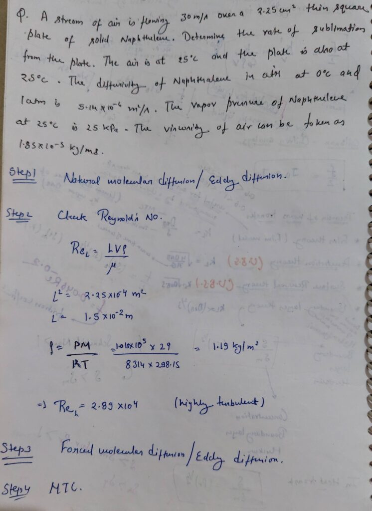 Analogies between Heat and Mass Transfer