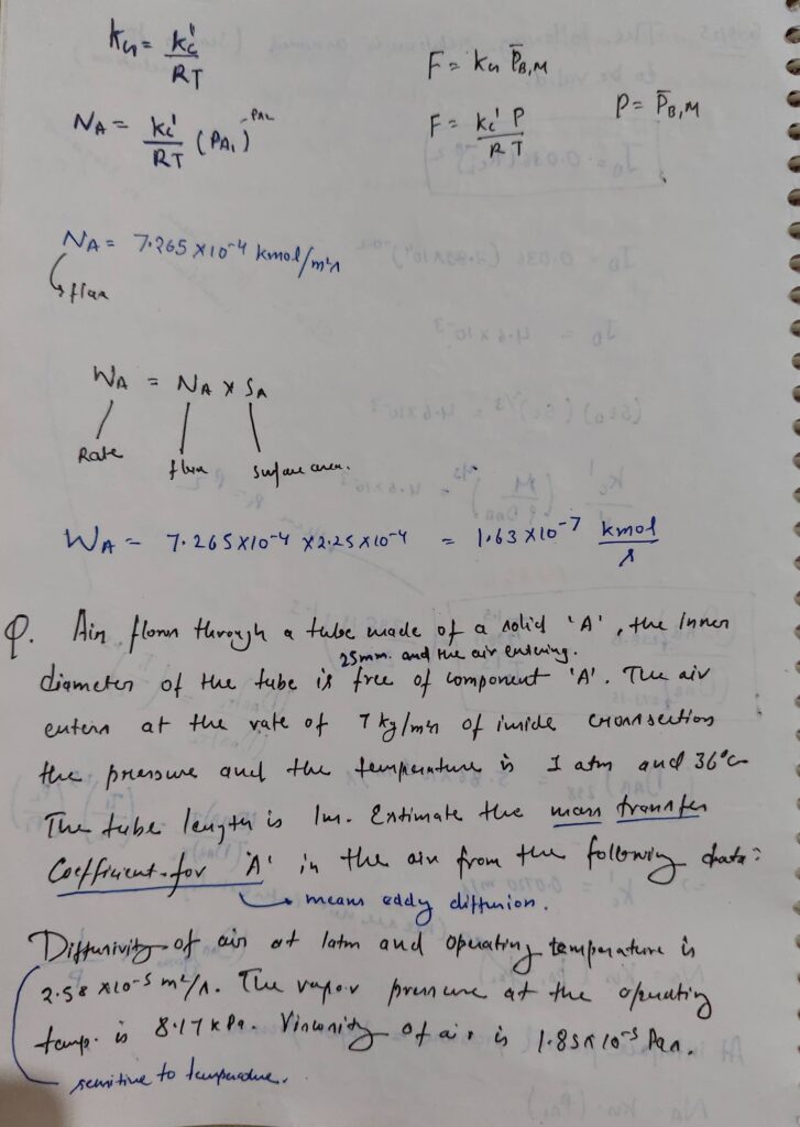 Analogies between Heat and Mass Transfer